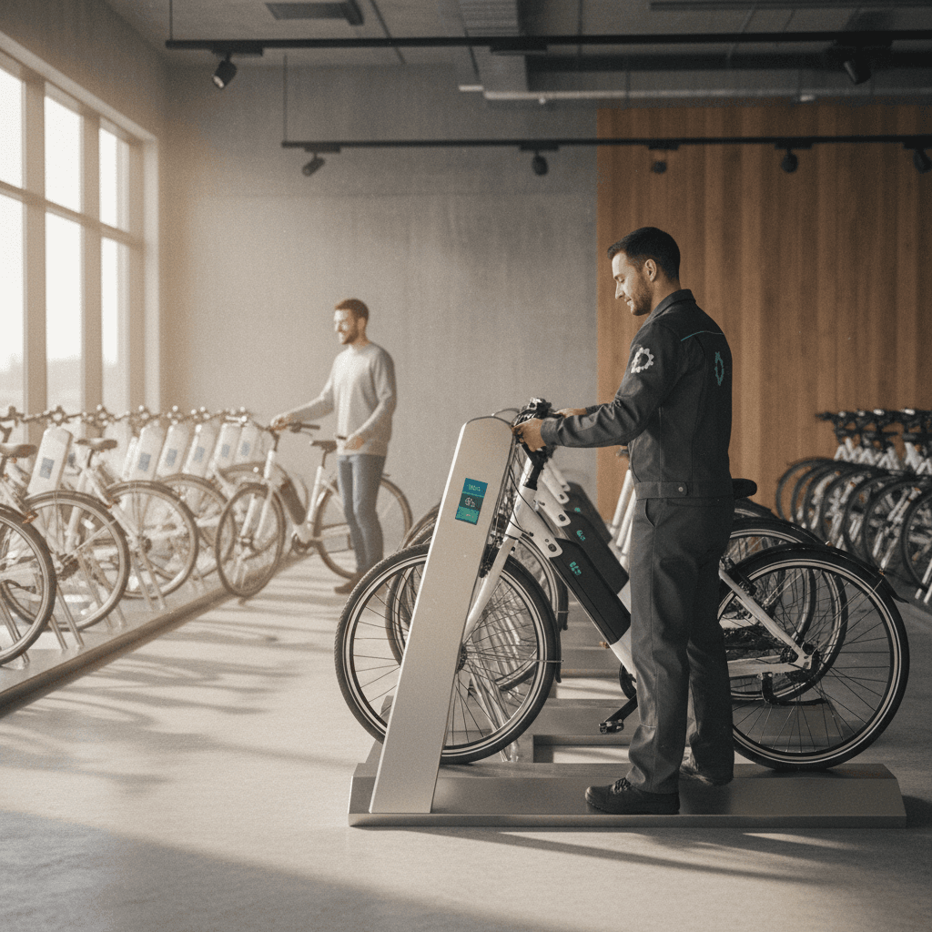 Optimierte Reparatur und Wartung von Elektrischen Stadtfahrrädern mit